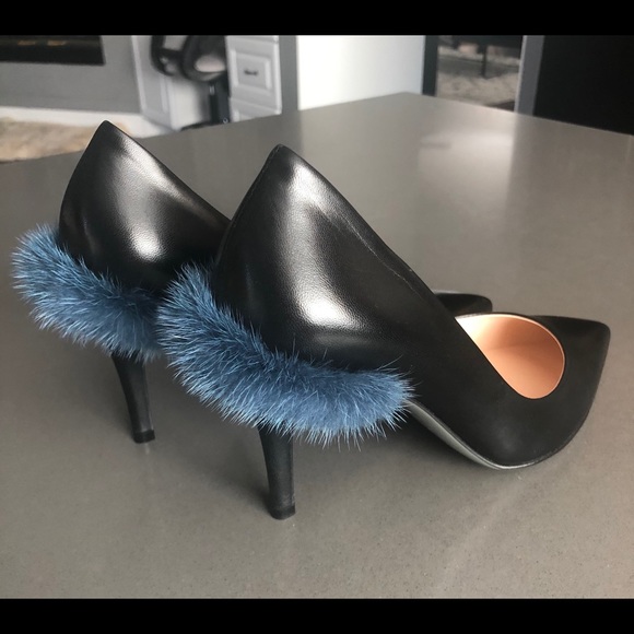 Fendi Pumps Black and Blue, Size:36 - Picture 2 of 16